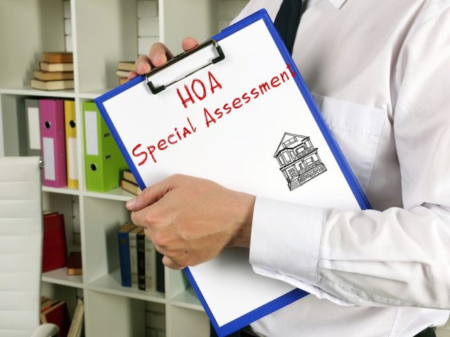 Are there any “Special Assessments” currently being discussed by the HOA board?